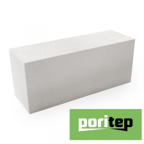 Пеноблоки стеновые Poritep Коломна 625х250х500, D500